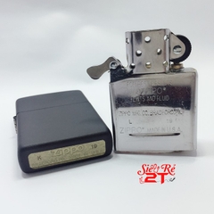 Bật lửa Zippo Black Matte 218 Chính Hãng - Zippo Sơn Đen Tỉnh Điện (Newbox)