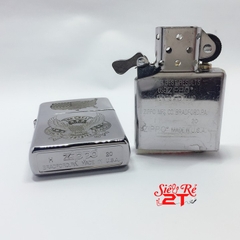 Zippo 250 High Polished Chrome Khắc The Great American Eagle - Zippo 250 Chính Hãng