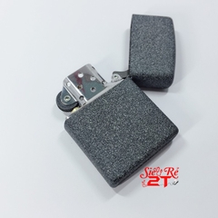 Zippo Iron Stone 211 - Zippo Chính Hãng Sơn Tỉnh Điện Màu Xám Sắt Đá