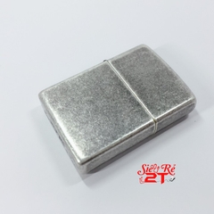 Zippo Antique Silver Plate 121FB - Zippo Chính Hãng Mạ Bạc Giả Cổ (Newbox)