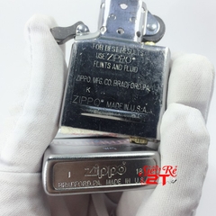 Zippo 2018 Satin Chrome Chủ Đề Born Ride (New)