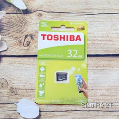 Thẻ nhớ Class 10 32Gb Toshiba MicroSD (BH 3 tháng)