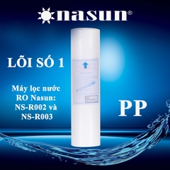 Lõi lọc PP (Polypropylene) NASUN NS-P202 (LÕI SỐ 1 của máy lọc nước RO)