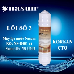 Lõi lọc CTO kiểu dáng Hàn Quốc NASUN NS-P207 (LÕI SỐ 3)