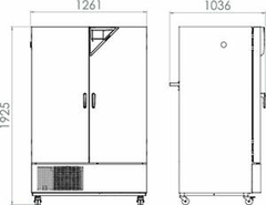 Tủ vi khí hậu 700L loại KBFLQC720, Hãng Binder/Đức