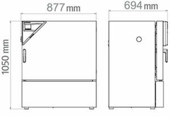 Tủ vi khí hậu 102L loại KBF-S115, Hãng Binder/Đức