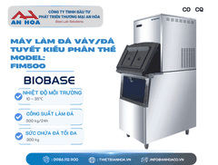 Máy làm đá vảy/đá tuyết FIM công suất 300-500kg hãng: Biobase/Trung Quốc