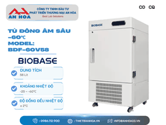 Tủ đông âm sâu -60°C 28L, 58L, 108L, 158L, 408L hãng: Biobase/Trung Quốc