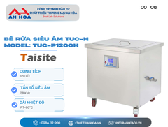 Bể rửa siêu âm Model TUC-P1200H 120 Lít hãng Taisitelab/Mỹ