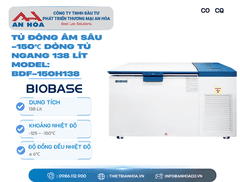 Tủ đông âm sâu -150℃ dòng tủ ngang 138L, 226L hãng: Biobase/Trung Quốc