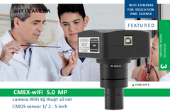 Camera WiFi kỹ thuật số cho kính hiển vi Euromex