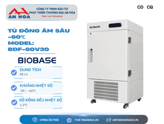 Tủ đông âm sâu -60°C 28L, 58L, 108L, 158L, 408L hãng: Biobase/Trung Quốc