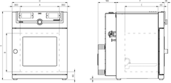 Tủ sấy chân không có làm mát 49L loại VO49cool, Hãng Memmert/Đức