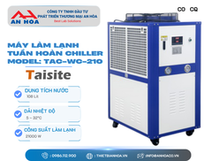 Máy làm lạnh tuần hoàn Chiller 108 lít Model TAC-WC-210 hãng TaisiteLab/Mỹ