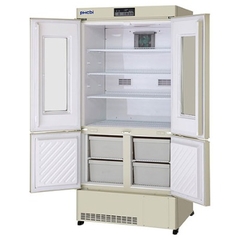 Tủ lạnh bảo quản 2~14oC có ngăn đông sâu -30oC, 415L/176L, Model: MPR-715F, Hãng: PHCBi / Nhật Bản