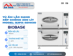 Tủ ấm lắc dạng xếp chồng 200 lít BJPX-SDW hãng: Biobase/Trung Quốc