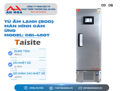 Tủ ấm lạnh (BOD) màn hình cảm ứng dòng CBI-T 450, 530, 820, 1000, 1260, 1500 lít hãng Taisitelab/Mỹ