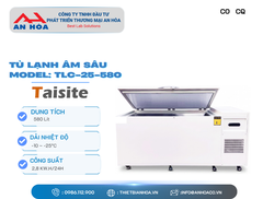 Tủ lạnh âm sâu −25°C 580 Lít Model TLC-25-580 hãng Taisitelab/Mỹ
