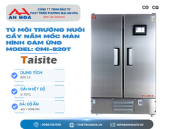 Tủ môi trường màn hình cảm ứng dòng CMI-T 530, 820, 1000, 1260, 1500 lít hãng Taisitelab/Mỹ
