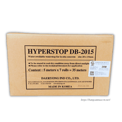 Hyperstop DB 2015 (2x1,5cm): Thanh trương nở chất lượng cao nhập khẩu Hàn Quốc