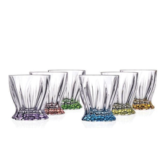 Bộ 6 Ly Whisky Plantica AURUM CRYSTAL 320ML