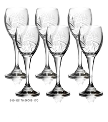 BỘ 6 LY RƯỢU MẠNH 910-1S170 60ml