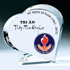 Cup pha lê - kỷ niệm chương mẫu 2