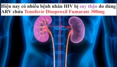 Thêm ca bệnh nhiễm HIV bị suy thận do thuốc ARV