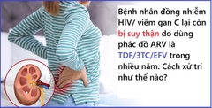 Ví dụ ca bệnh đồng nhiễm HIV/ viêm gan C kèm suy thận