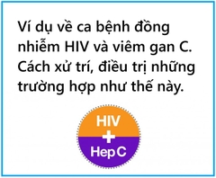 Ví dụ về ca bệnh đồng nhiễm HIV/ viêm gan C