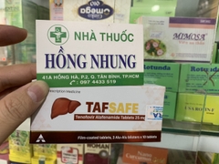 TAFSAFE 25mg GIÁ BAO NHIÊU TỐT NHẤT? MUA Ở ĐÂU UY TÍN, GIÁ RẺ TPHCM, HÀ NỘI?