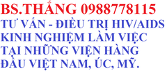 TƯ VẤN, CHẨN ĐOÁN, ĐIỀU TRỊ HIV/AIDS CHUYÊN SÂU, TỐT NHẤT Ở TPHCM (SÀI GÒN)