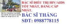 Bác sĩ điều trị HIV tốt nhất TPHCM, Hà Nội