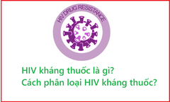 HIV kháng thuốc là gì? Phân loại HIV kháng thuốc?