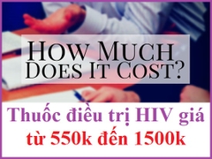 Thuốc điều trị HIV có giá bao nhiêu tiền?