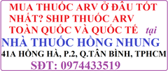 Mua thuốc ARV uy tín tốt nhất Việt Nam? Ship thuốc ARV đi nước ngoài?