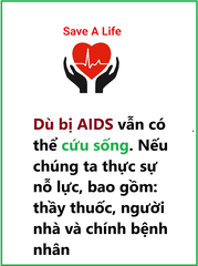 Bị AIDS có cứu sống được không?