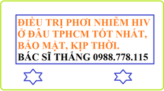 Điều trị phơi nhiễm HIV ở đâu TPHCM?