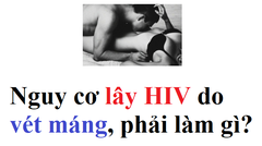 Nguy cơ lây HIV do ''vét máng'' gái mại dâm cao không?