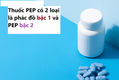 Thuốc PEP dự phòng phơi nhiễm HIV có mấy loại?