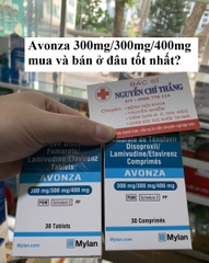 Avonza 300mg/300mg/400mg giá mua và bán tốt nhất?