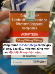 Uống thuốc PEP Acriptega hại như thế nào?