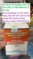 Giá thuốc Acriptega 2025 là bao nhiêu? Mua ở đâu tốt nhất?