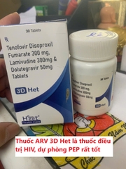 Thuốc ARV 3D Het là gì? Điều trị HIV có tốt không?