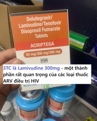 3TC là gì? Hiệu quả của 3TC trong điều trị HIV?