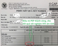 Điều trị PEP thành công là như thế nào?
