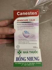 Mua chai rửa phụ khoa dịu nhẹ Canesten 12 giờ 100ml tốt nhất ở TPHCM