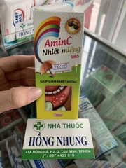 Mua chai siro AminC Nhiệt miệng 100ml tốt nhất ở TPHCM (Sài Gòn)