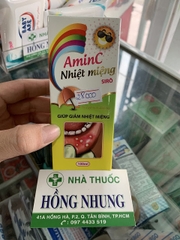 Mua chai siro AminC Nhiệt miệng 100ml tốt nhất ở TPHCM (Sài Gòn)