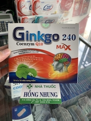 Mua viên Ginkgo 240 coenzym Q10 max tốt nhất ở TPHCM (Sài Gòn)